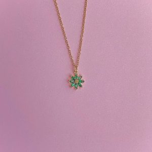 Collar Margarita Verde
