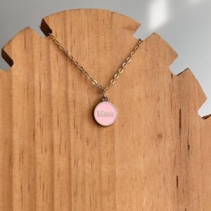 Collar Rosa Mom
